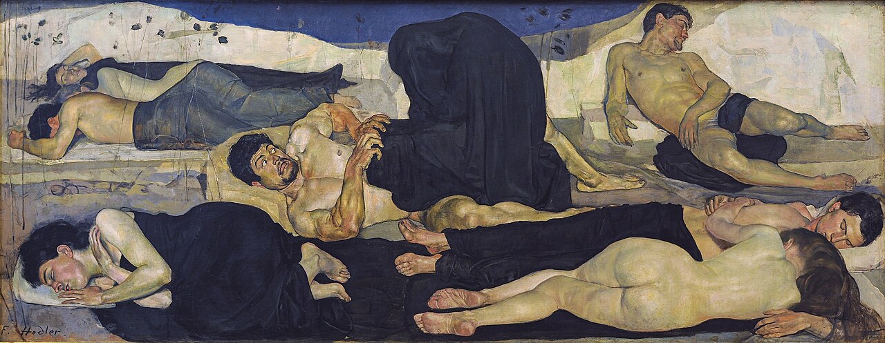 The Night (Die Nacht) by Ferdinand Hodler