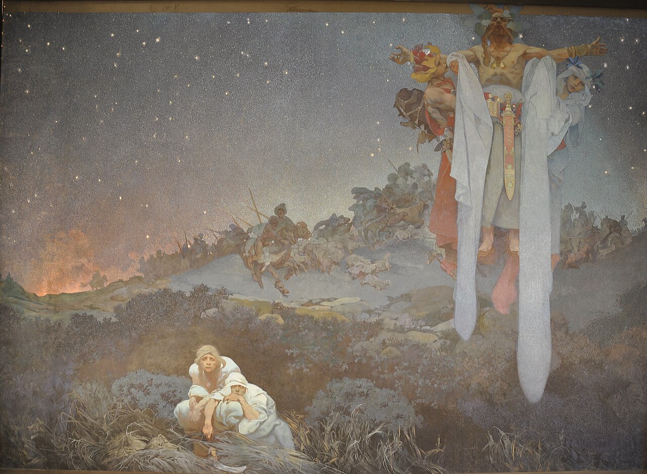 The Slav Epic (The Slavs in Their Original Homeland) by Alphonse Mucha