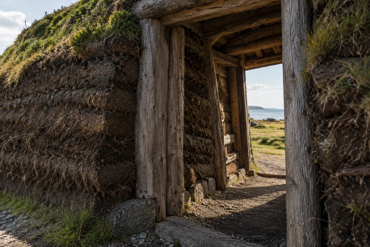 Canada: an imagined spatial interpretation of timber frames & turf envelopes.