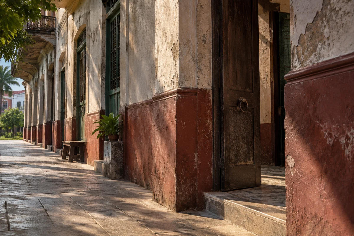 Equatorial Guinea: an imagined spatial interpretation of malabo streets & lived architecture.