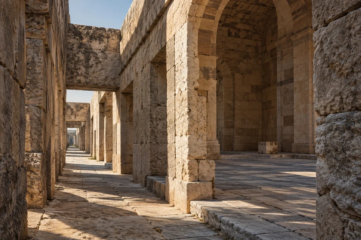 Lebanon: an imagined spatial interpretation of regular streets & umayyad planning.