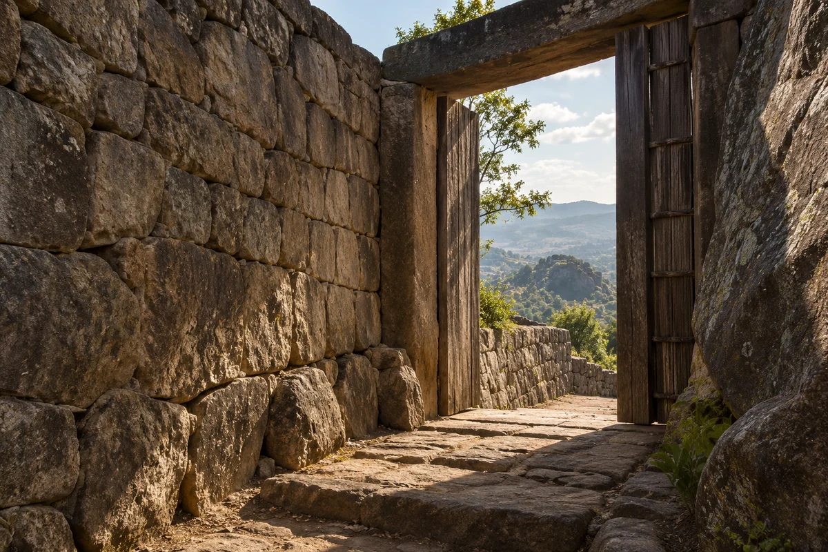 Madagascar: an imagined spatial interpretation of royal enclosures & sacred hills.