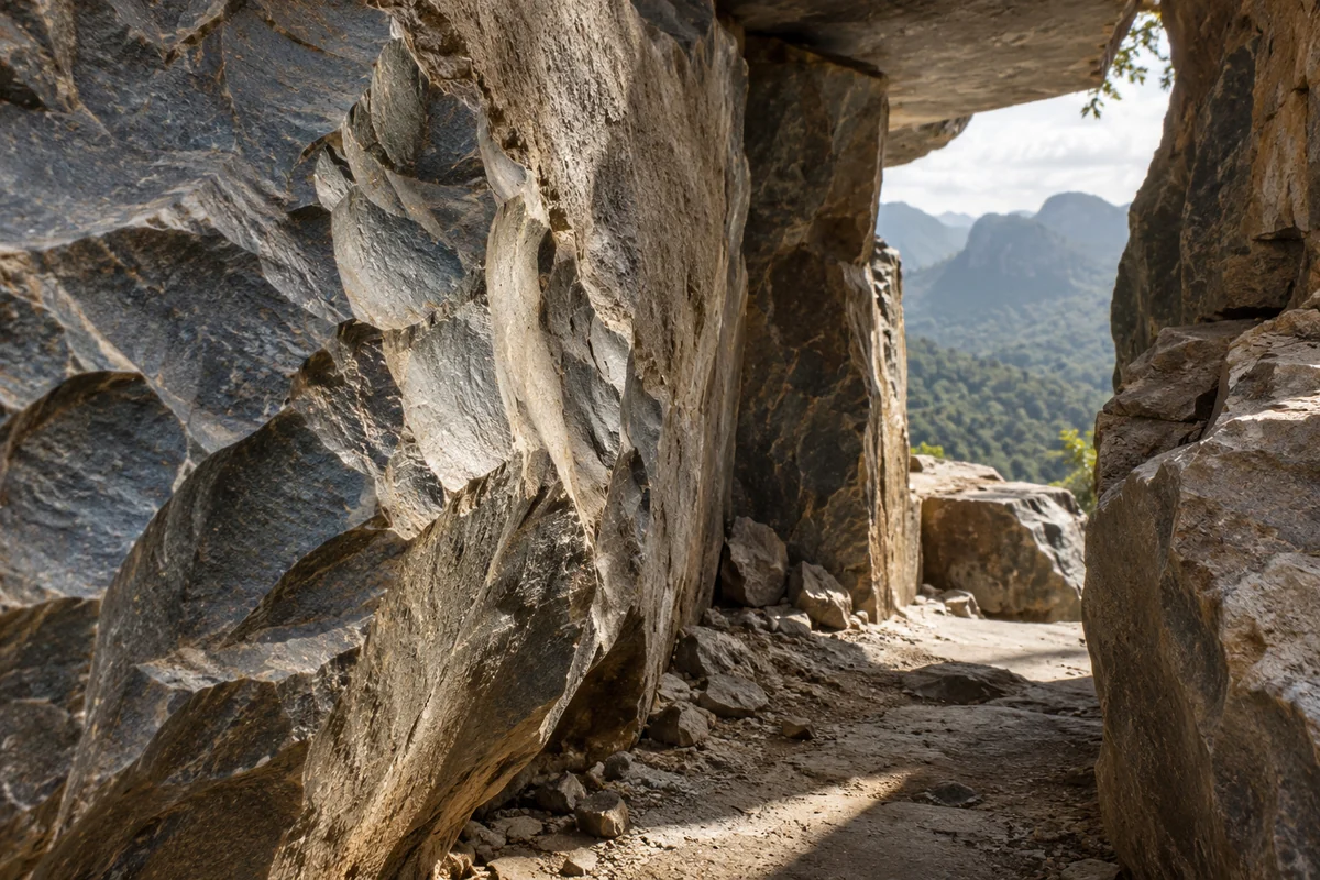Malaysia: an imagined spatial interpretation of stone tools & archaeological workshops.