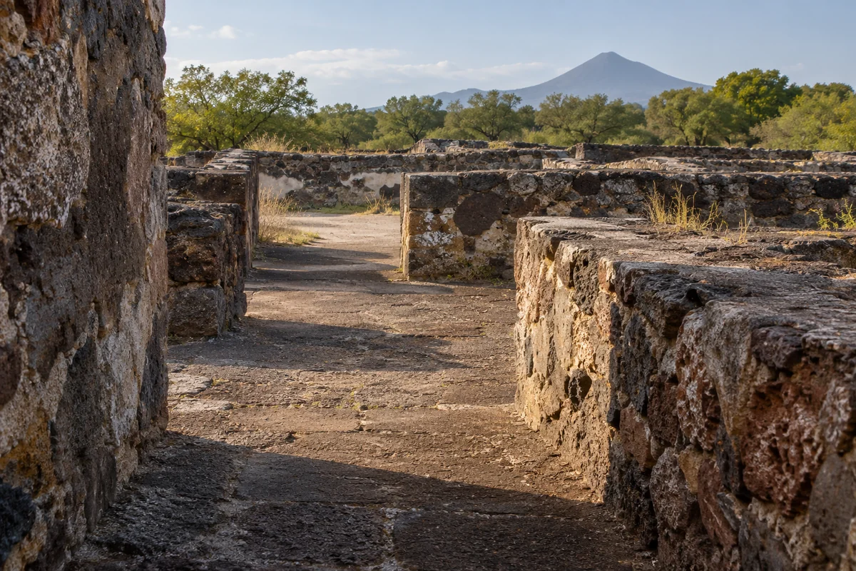 Nicaragua: an imagined spatial interpretation of archaeological footprints & urban grids.
