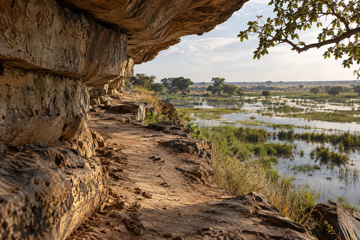 South Sudan: an imagined spatial interpretation of seasonal floodplains & migration routes.